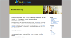 Desktop Screenshot of blog.ecoshieldwindows.com