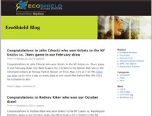 Tablet Screenshot of blog.ecoshieldwindows.com
